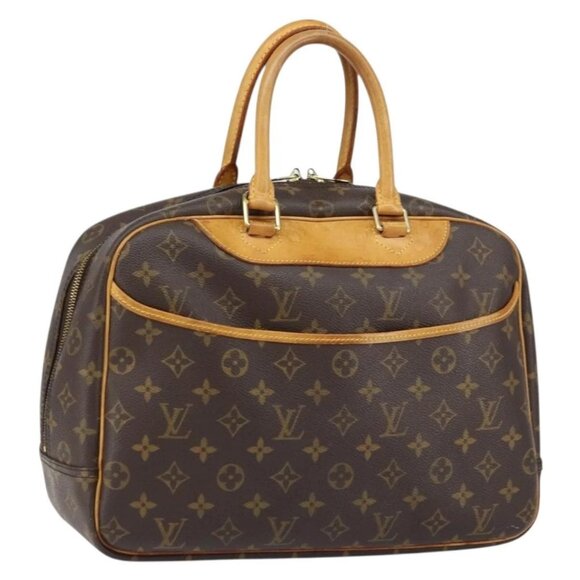 LOUIS VUITTON Monogram Deauville Hand Bag M47270 LV Auth gh1360 - Picture 2 of 16